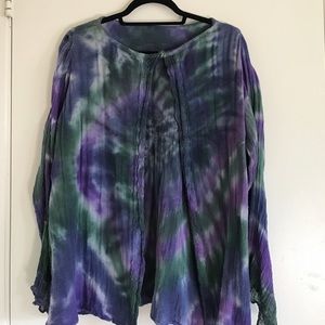 Jens Pirate Booty tie dye shirt